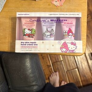 Hello Kitty Skincare Moisturizer Trio - Pink, Purple, White